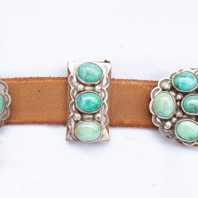 Ceinture Navajo Concho Turquoise – Image 14