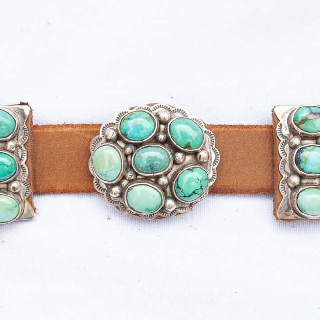 Ceinture Navajo Concho Turquoise – Image 13