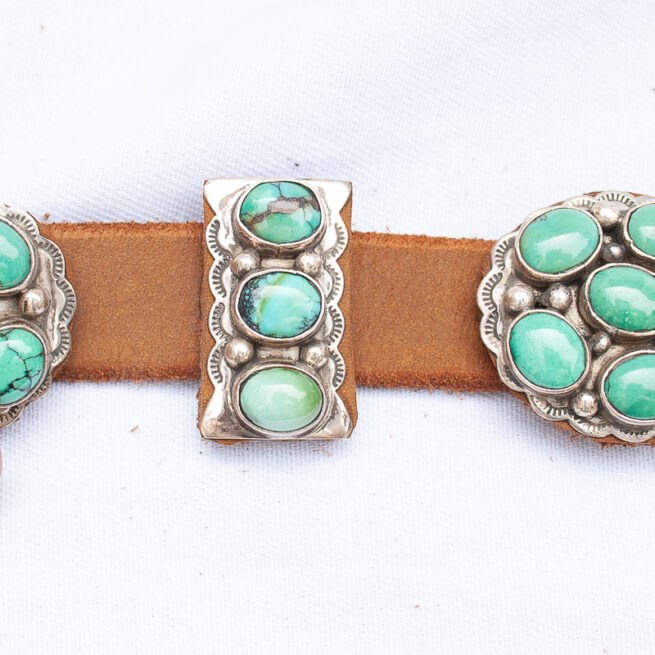 Ceinture Navajo Concho Turquoise – Image 12