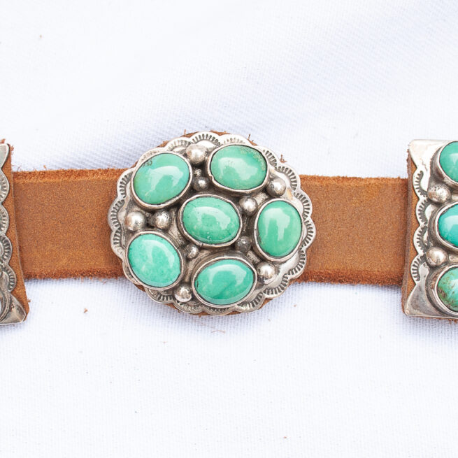 Ceinture Navajo Concho Turquoise – Image 11