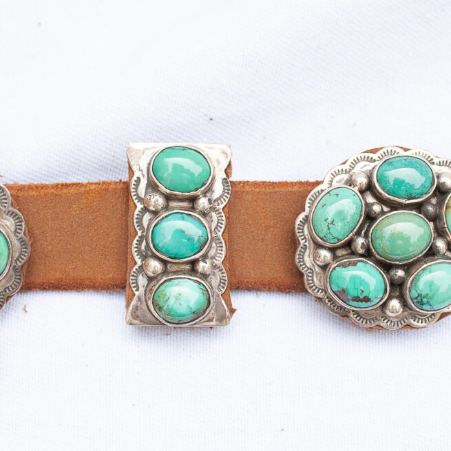 Ceinture Navajo Concho Turquoise – Image 10
