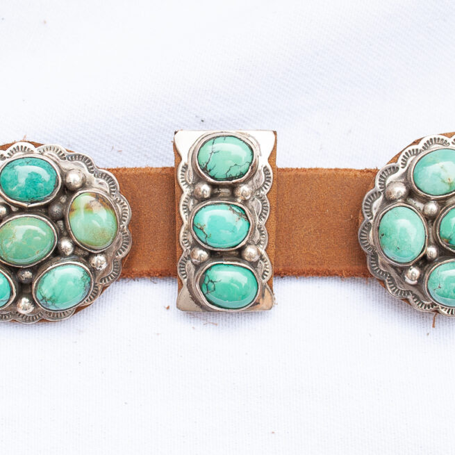 Ceinture Navajo Concho Turquoise – Image 8