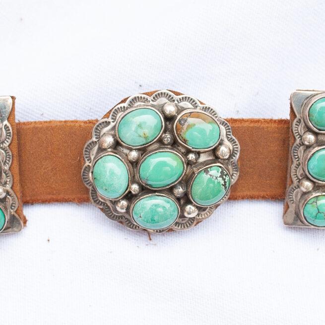 Ceinture Navajo Concho Turquoise – Image 7