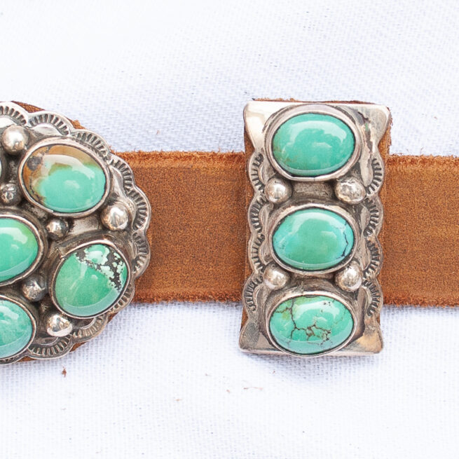 Ceinture Navajo Concho Turquoise – Image 6