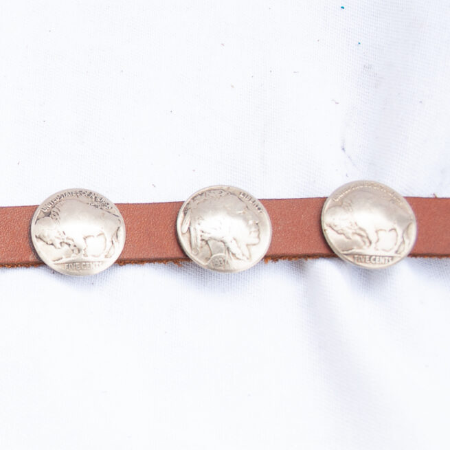 Old Coin Concho Belt - Image 27