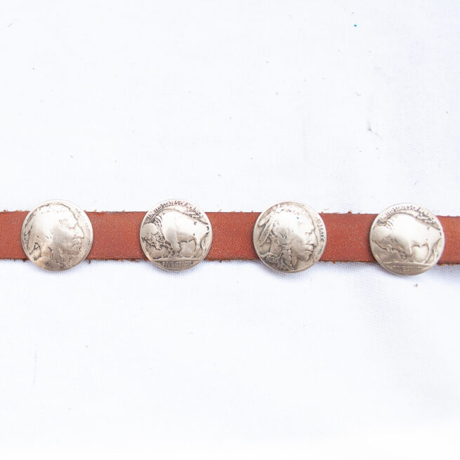 Old Coin Concho Belt - Image 24