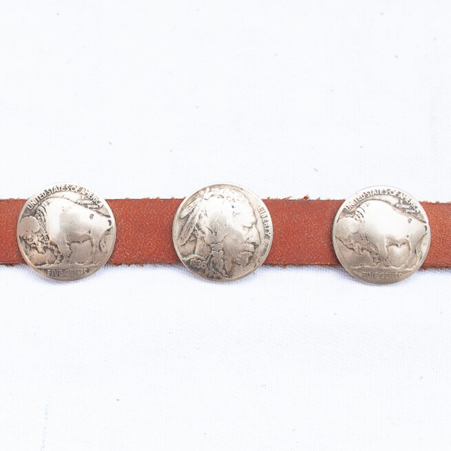 Old Coin Concho Belt - Image 23