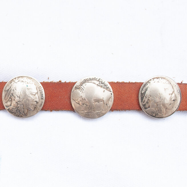 Old Coin Concho Belt - Image 22