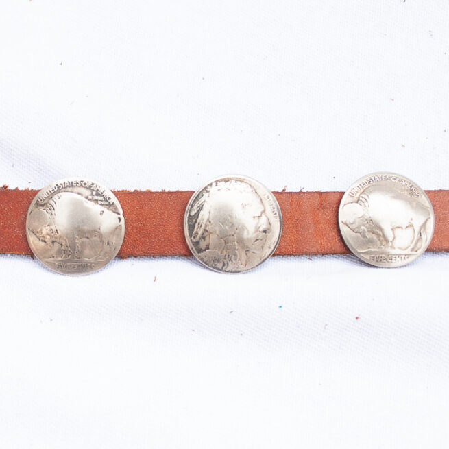 Old Coin Concho Belt - Image 21