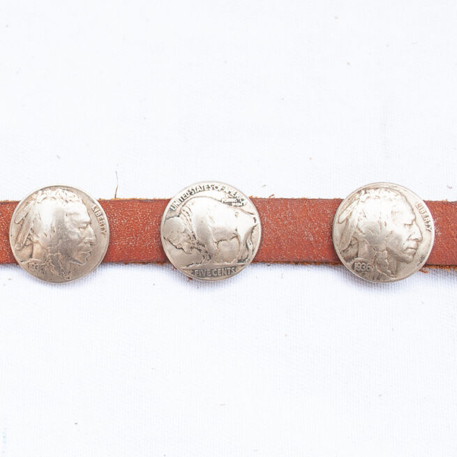 Old Coin Concho Belt - Image 16