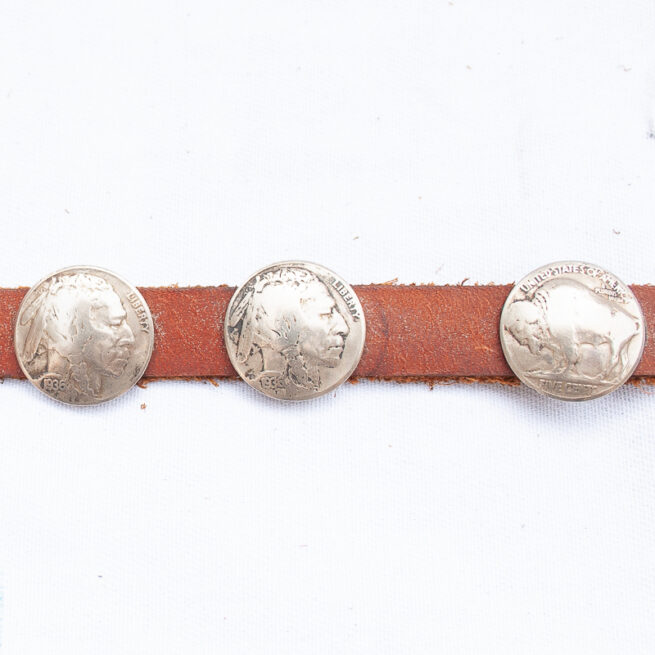 Old Coin Concho Belt - Image 14