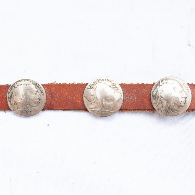 Old Coin Concho Belt - Image 13