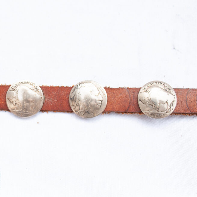 Old Coin Concho Belt - Image 12