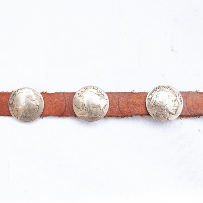 Old Coin Concho Belt - Image 11