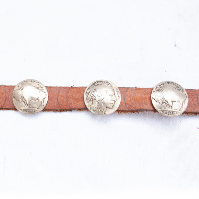 Old Coin Concho Belt - Image 10