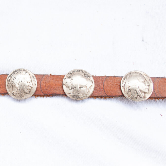 Old Coin Concho Belt - Image 9