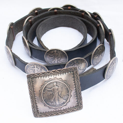 Liberty Dollar Concho Belt