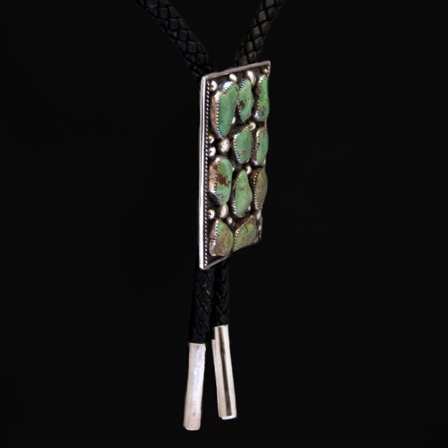 Cravate Bolo Turquoise Verte Philbert Nez – Image 5