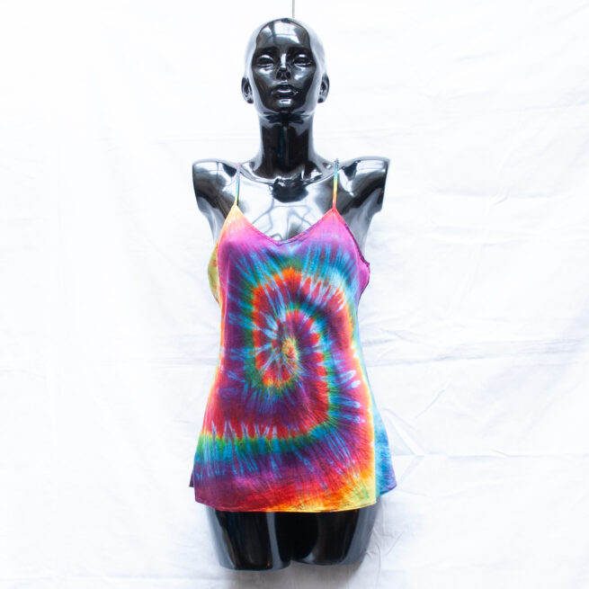 Débardeur Soie Tie-Dye Multicolore Taille M