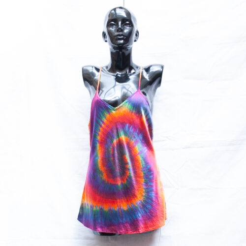 Débardeur Soie Tie-Dye Multicolore Taille L