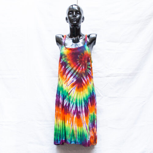 Rainbow Tie-Dye Dress M