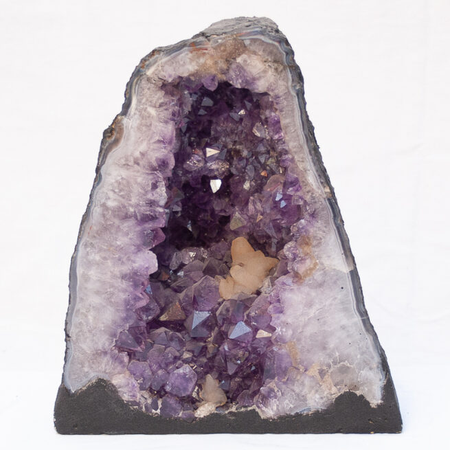 Améthyste Brésilienne Inclusions Calcite