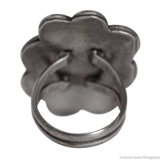 Vintage Navajo Turquoise Ring - Image 4