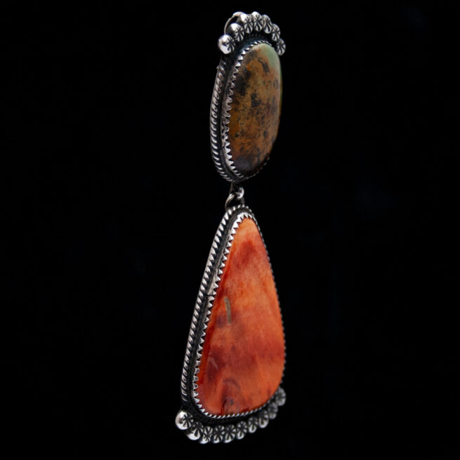Pendentif Navajo Turquoise Spondylus
