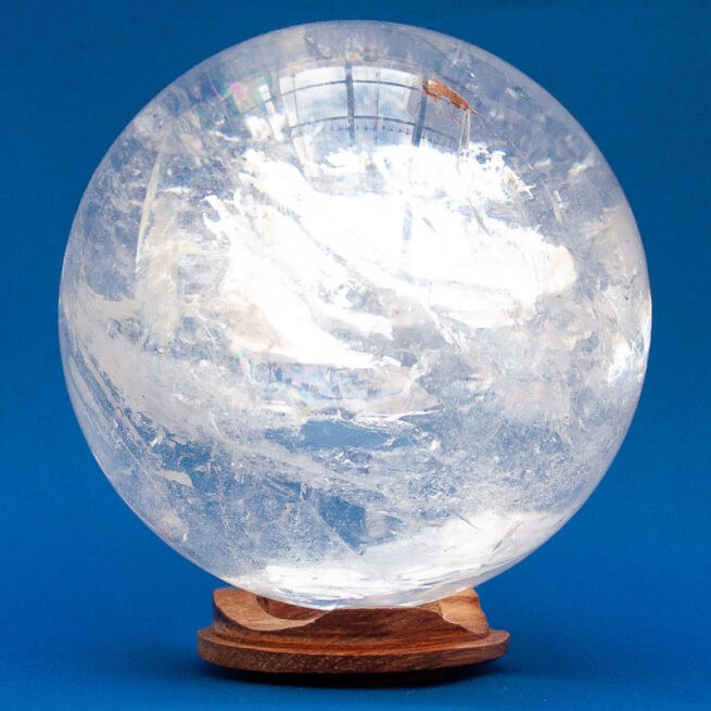 Boule de Cristal Quartz Inclusion Fer – Image 7