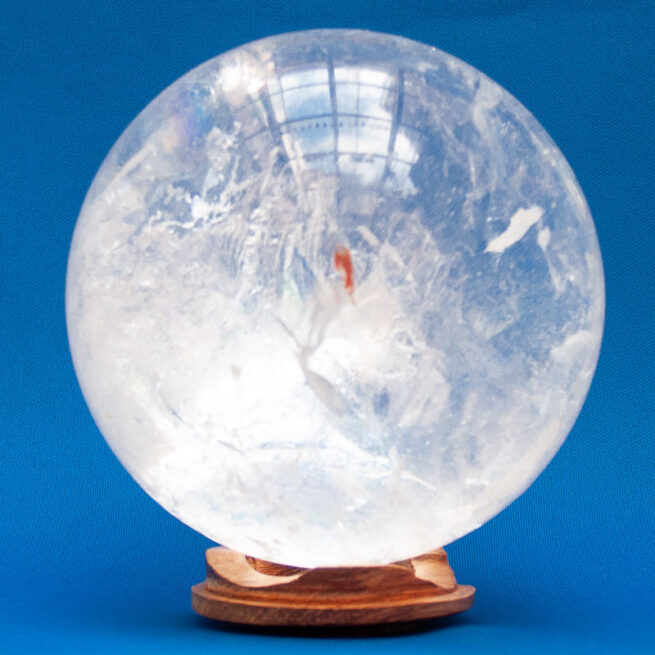 Boule de Cristal Quartz Inclusion Fer – Image 5