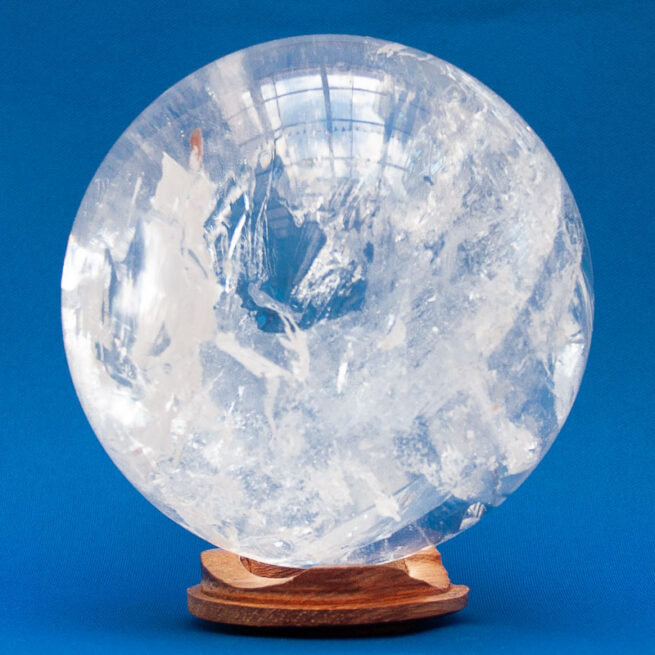 Boule de Cristal Quartz Inclusion Fer – Image 4