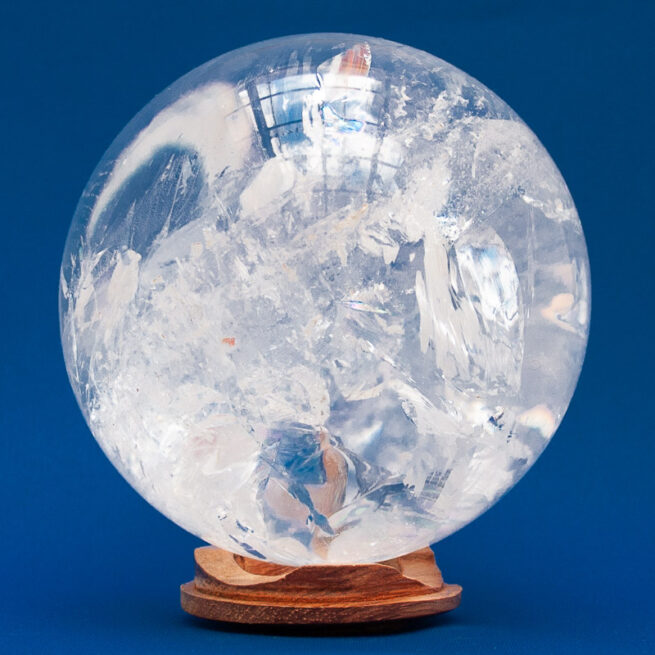 Boule de Cristal Quartz Inclusion Fer – Image 3
