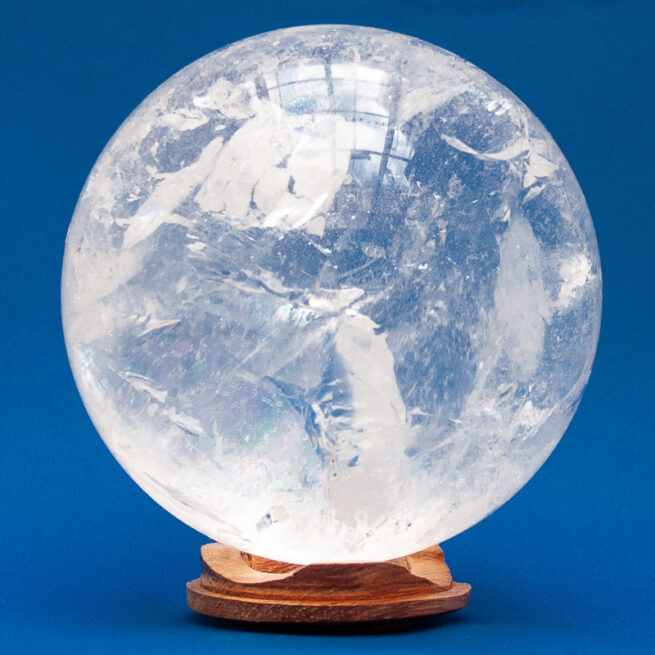 Boule de Cristal Quartz Inclusion Fer – Image 2
