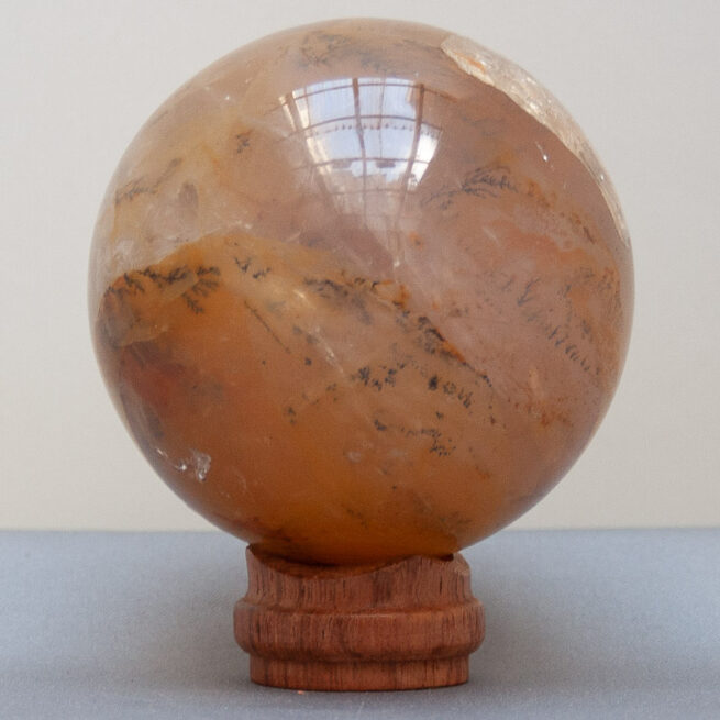 Boule de Cristal Quartz Hématoïde Jaune – Image 2