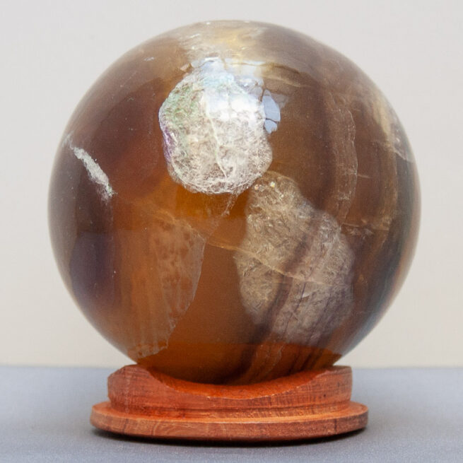 Boule de Cristal Fluorite Arc-en-Ciel – Image 6