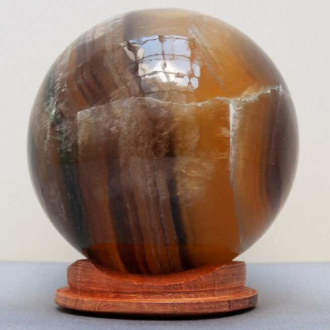 Boule de Cristal Fluorite Arc-en-Ciel – Image 4