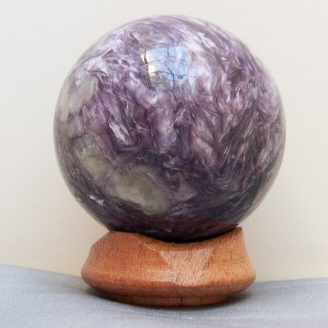 Charoite Crystal Ball - Image 3