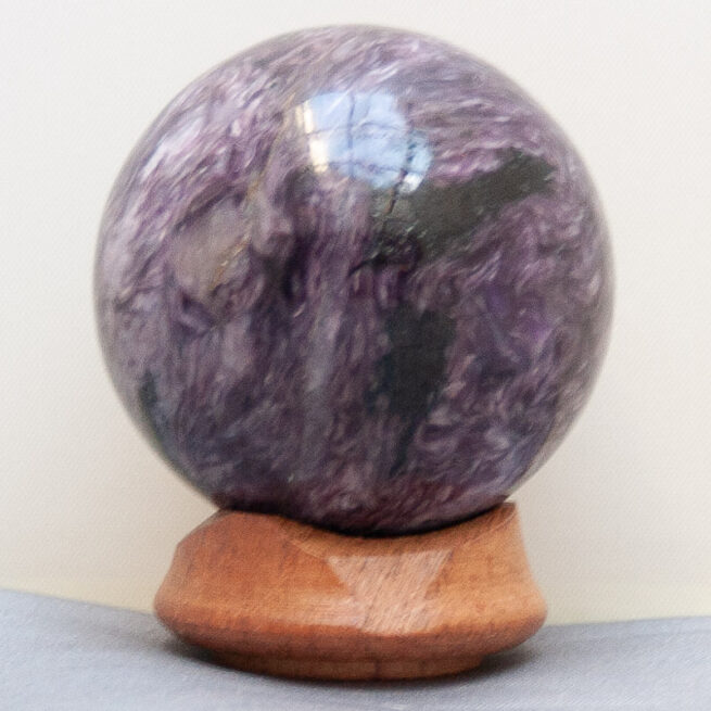 Charoite Crystal Ball - Image 2