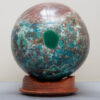 Chrysocolla Shattuckite Crystal Ball - Image 6