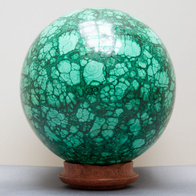 Malachite Crystal Ball - Image 2
