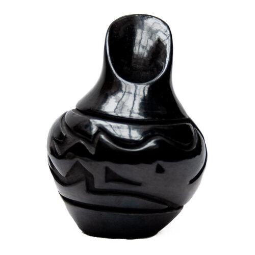 Petit Vase Poterie Noire Santa Clara