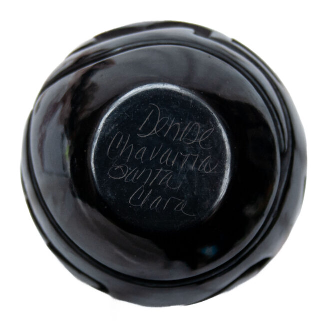 Petit Vase Poterie Noire Santa Clara – Image 6