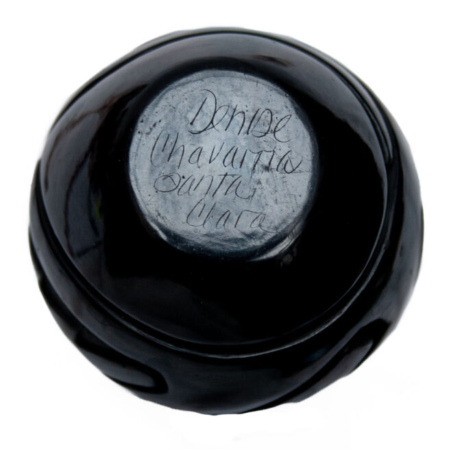 Petit Vase Poterie Noire Santa Clara – Image 7