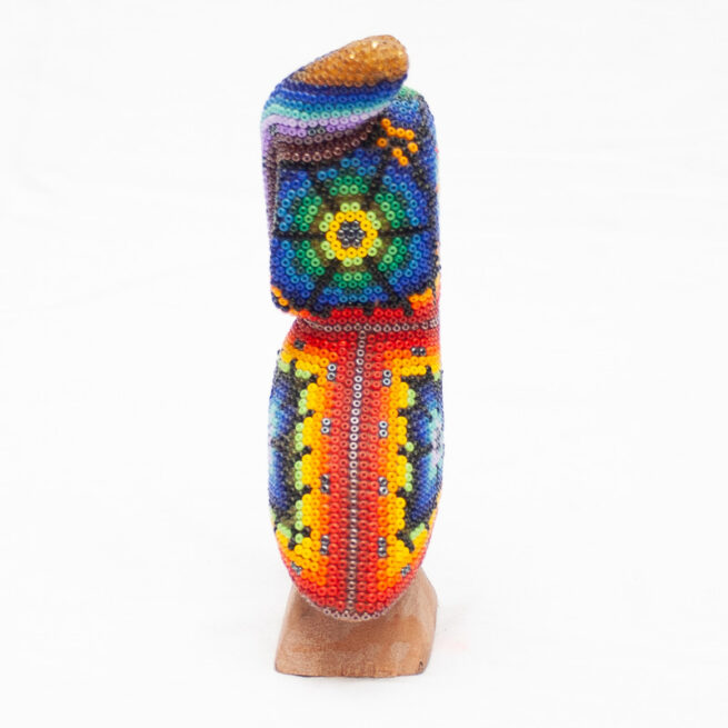 Petite Chouette Art Huichol – Image 5