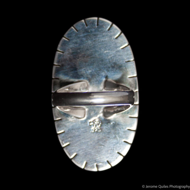 Lapis Turquoise Inlay Ring - Image 4