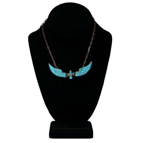 Small Turquoise Eagle Necklace