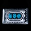 Howard Begay Turquoise Belt Buckle - Image 2