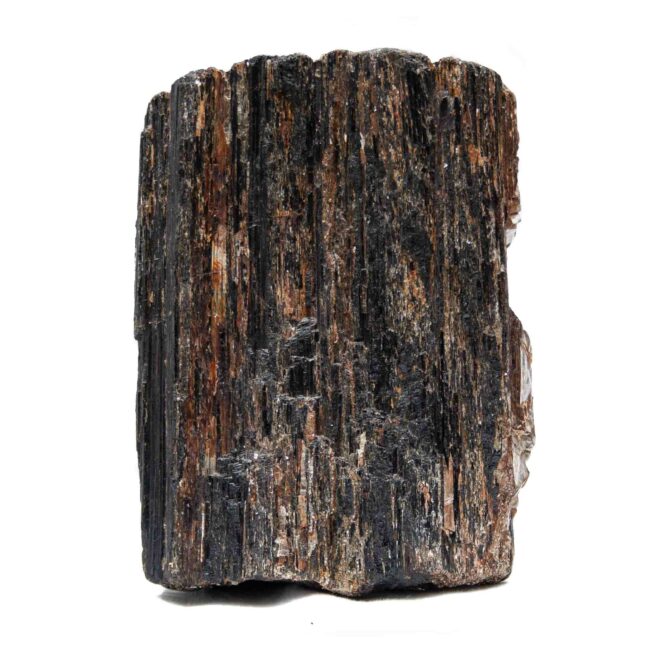 Large Black Tourmaline Mica Standing Crystal - Image 2