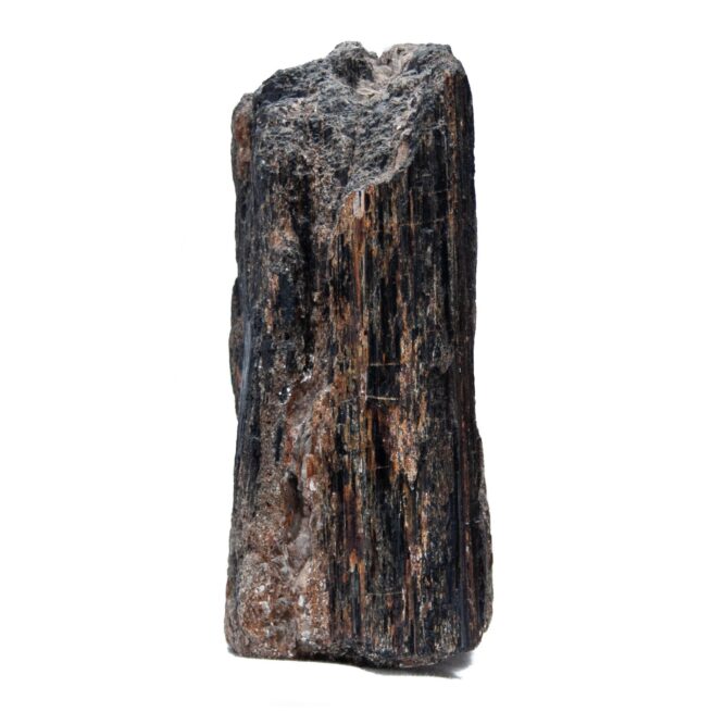 Large Black Tourmaline Mica Standing Crystal - Image 3