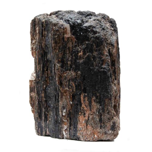Large Black Tourmaline Mica Standing Crystal